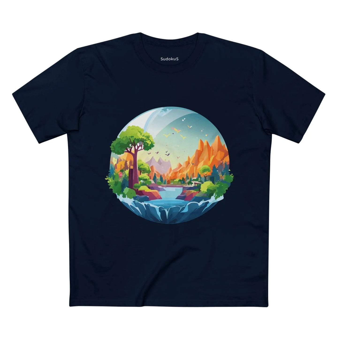 Fantasy Graphic Unisex 100 Cotton Staple Tee 12