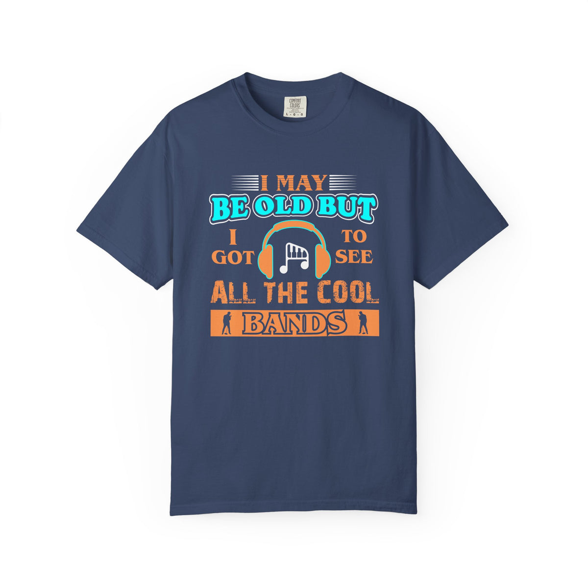 To See All The Cool Bands T-Shirt Vintage Concert Graphic Unisex Cotton Tee 061