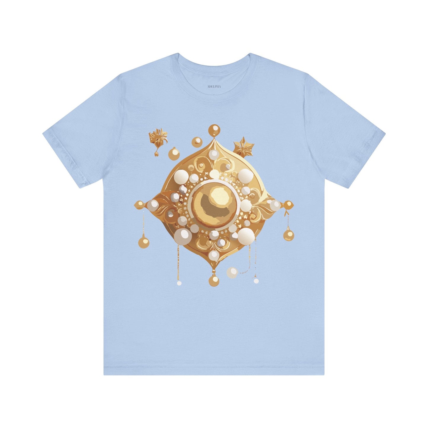 Jewelry Graphic Unisex 100 Cotton Vintage Treasure Art T-Shirt 32