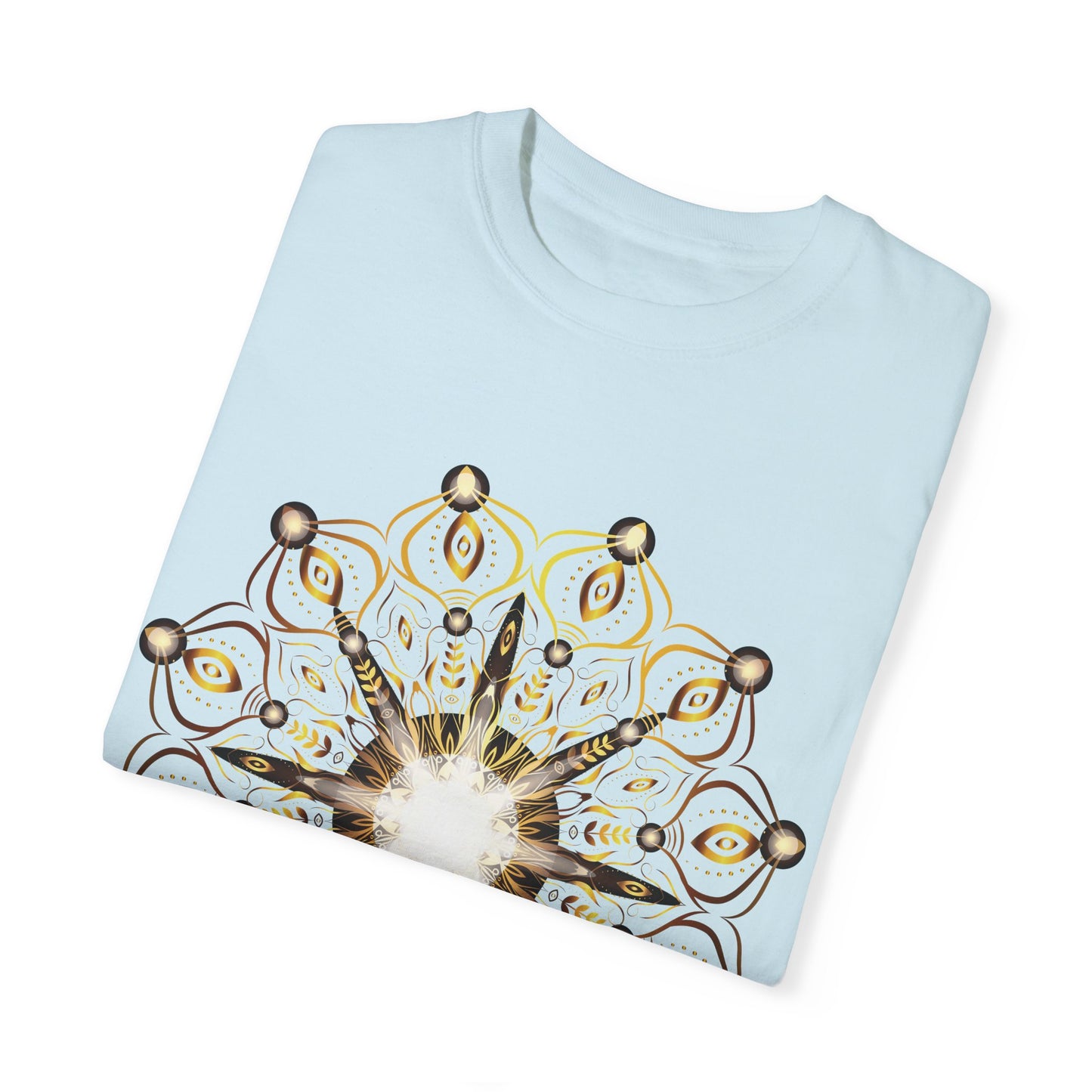 Unisex-T-Shirt mit abstraktem Print