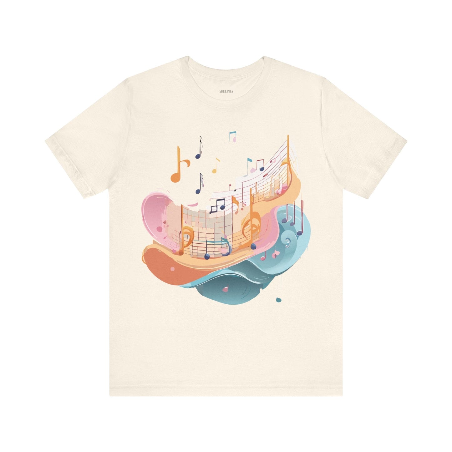 Adelpha Graphic Tee Unisex Jersey Short Sleeve Vintage Inspired Artwork Music T Shirt Casual Wear