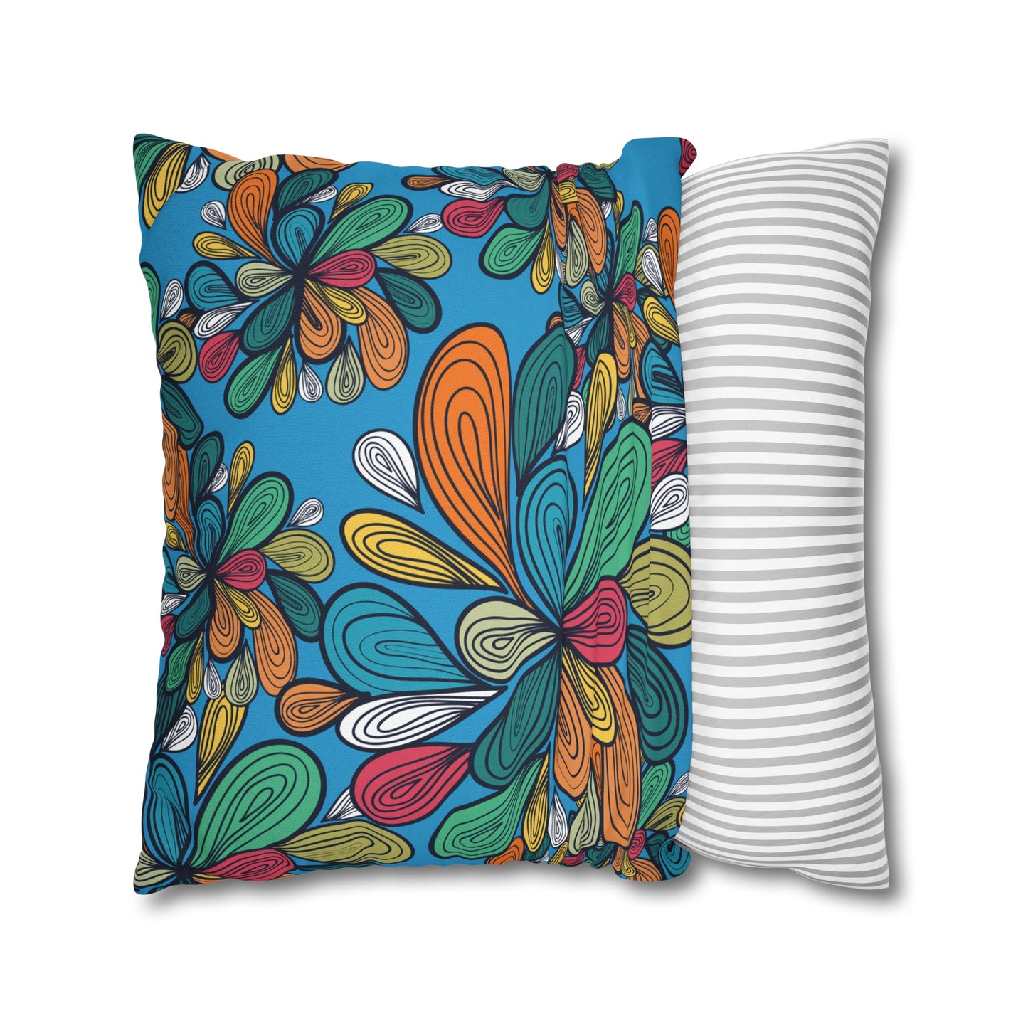 Floral Poly Pillowcase