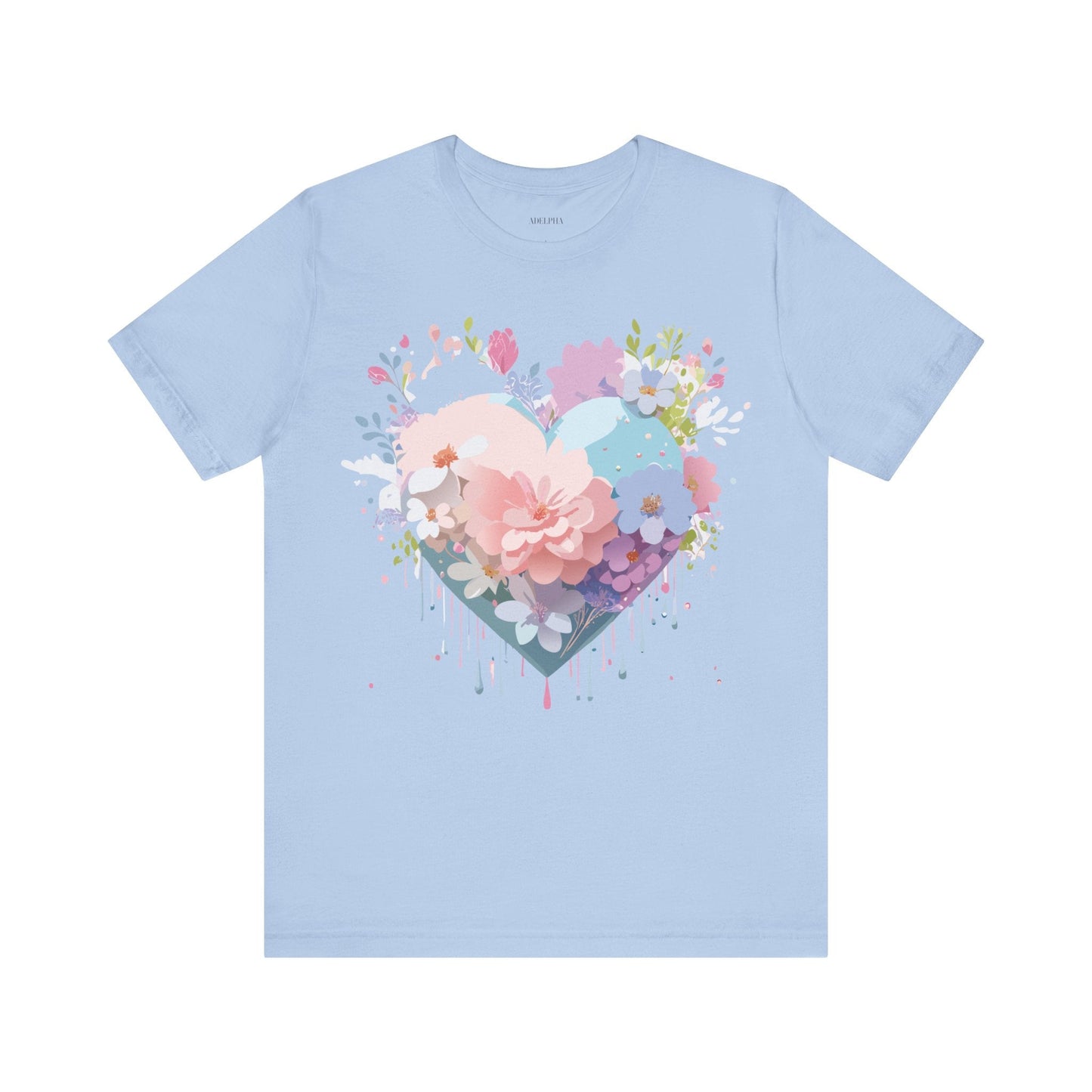 Adelpha Valentine Graphic Tee Unisex Jersey Short Sleeve Vintage Inspired Artwork