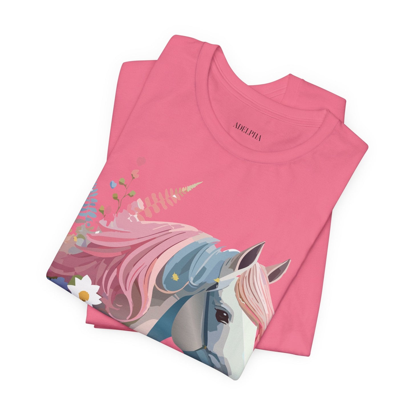 Horse Graphic Unisex 100 Cotton Vintage Animal Art T-Shirt 3