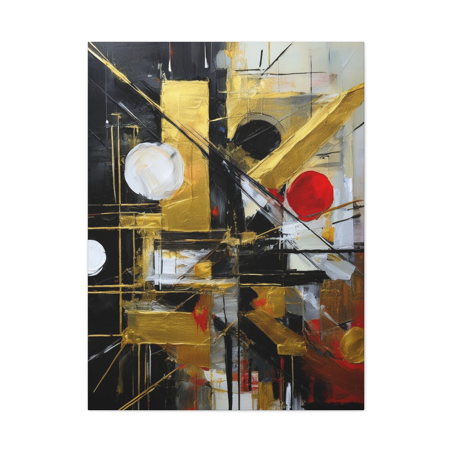 Abstract Oil Painting Print Canvas 20x24,20x30,24x30 24x32,24x36,30x40 32x48,36x48,40x60 Pine-Wood Inner Frame ABS-185