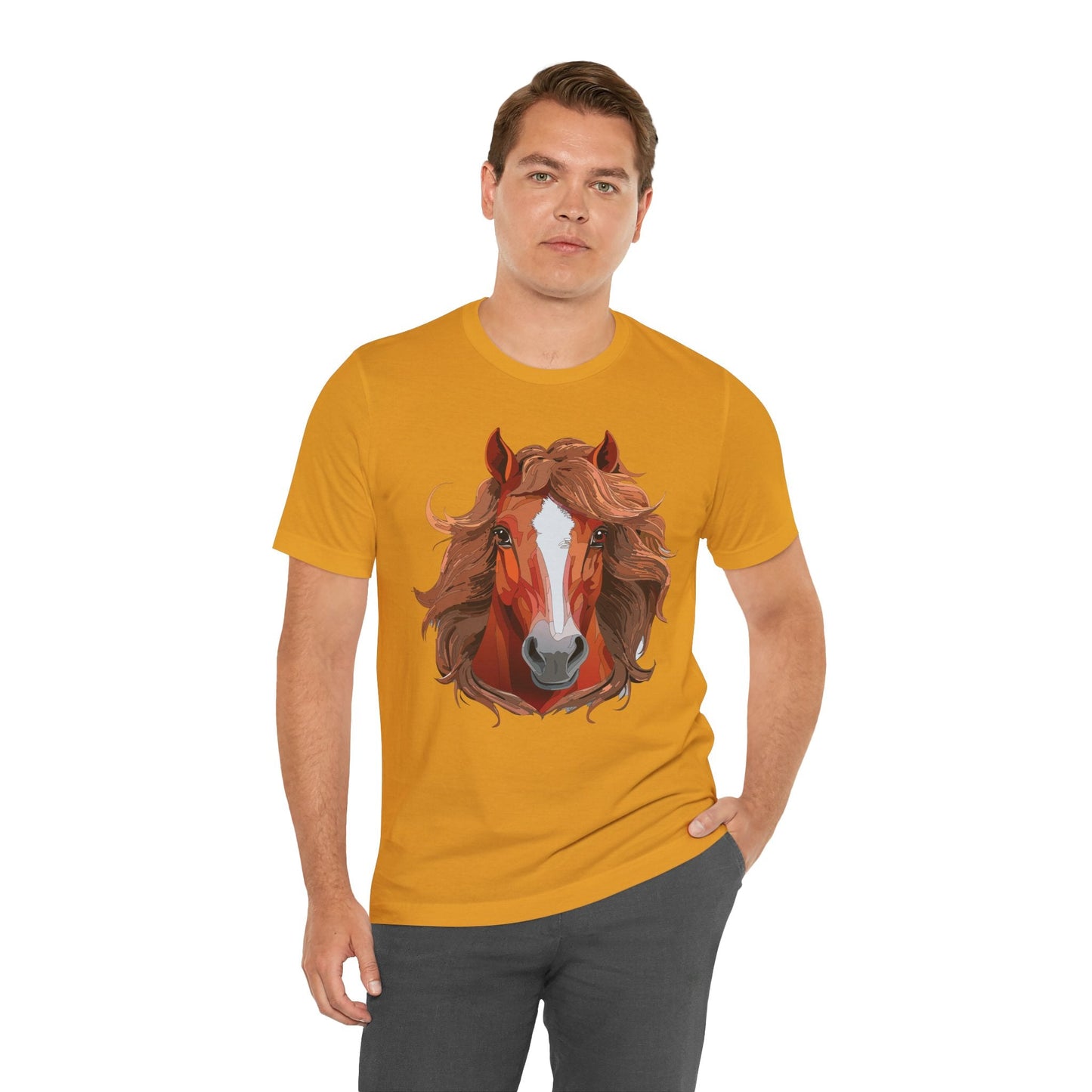 Unisex Animal Graphic Tee Shirt With Wild Animals Art Design For Everyday Casual Comfort Wear