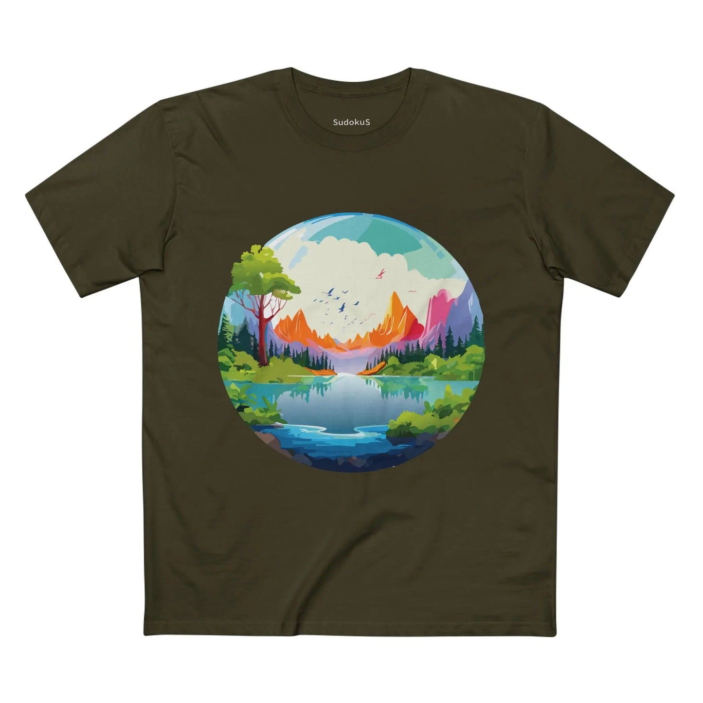 Fantasy Graphic Unisex 100 Cotton Staple Tee 28