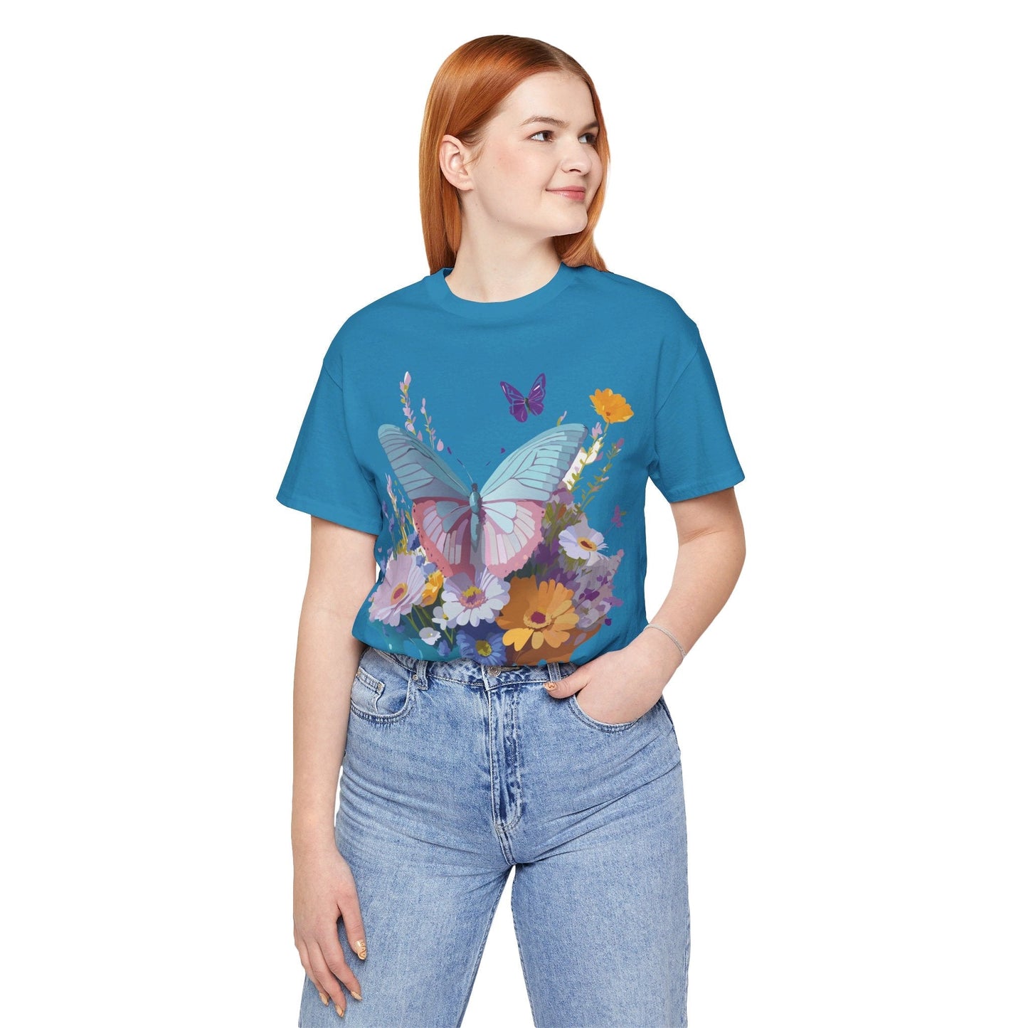 Adelpha Butterfly Graphic Tee Unisex Short Sleeve Vintage Inspired Shirt