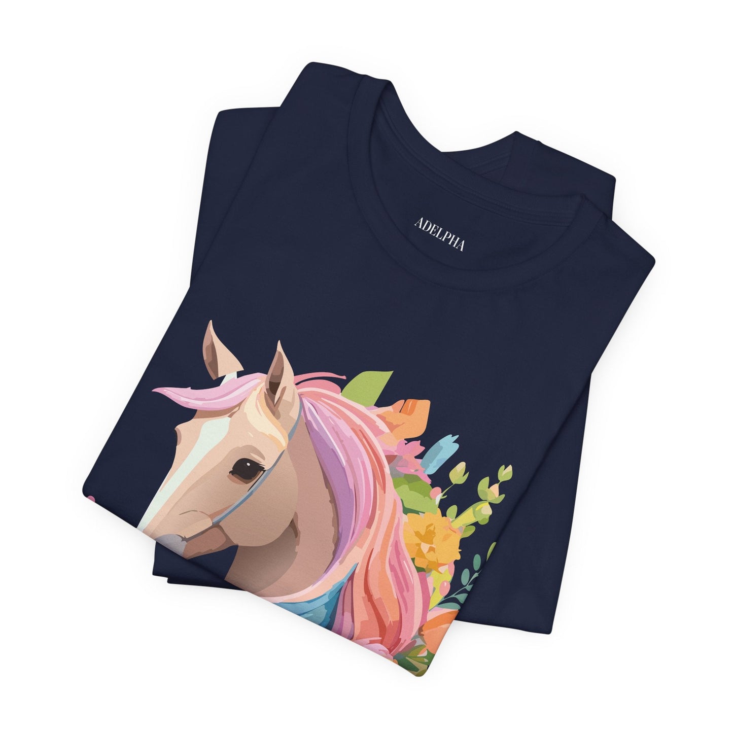 Horse Graphic Unisex 100 Cotton Vintage Animal Art T-Shirt 2