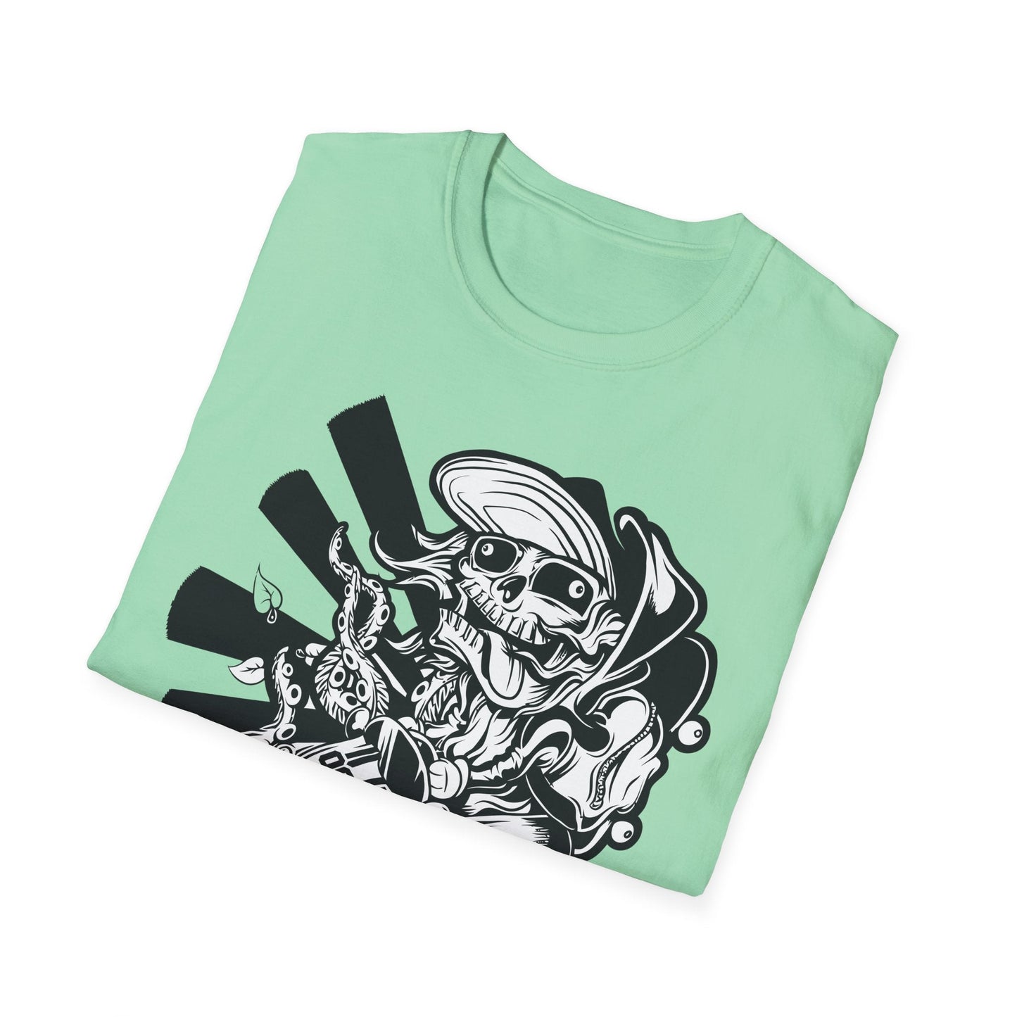 Cartoon Animation T Shirt Unisex Softstyle 64000 Cotton Tee With Fun Art Design Graphics