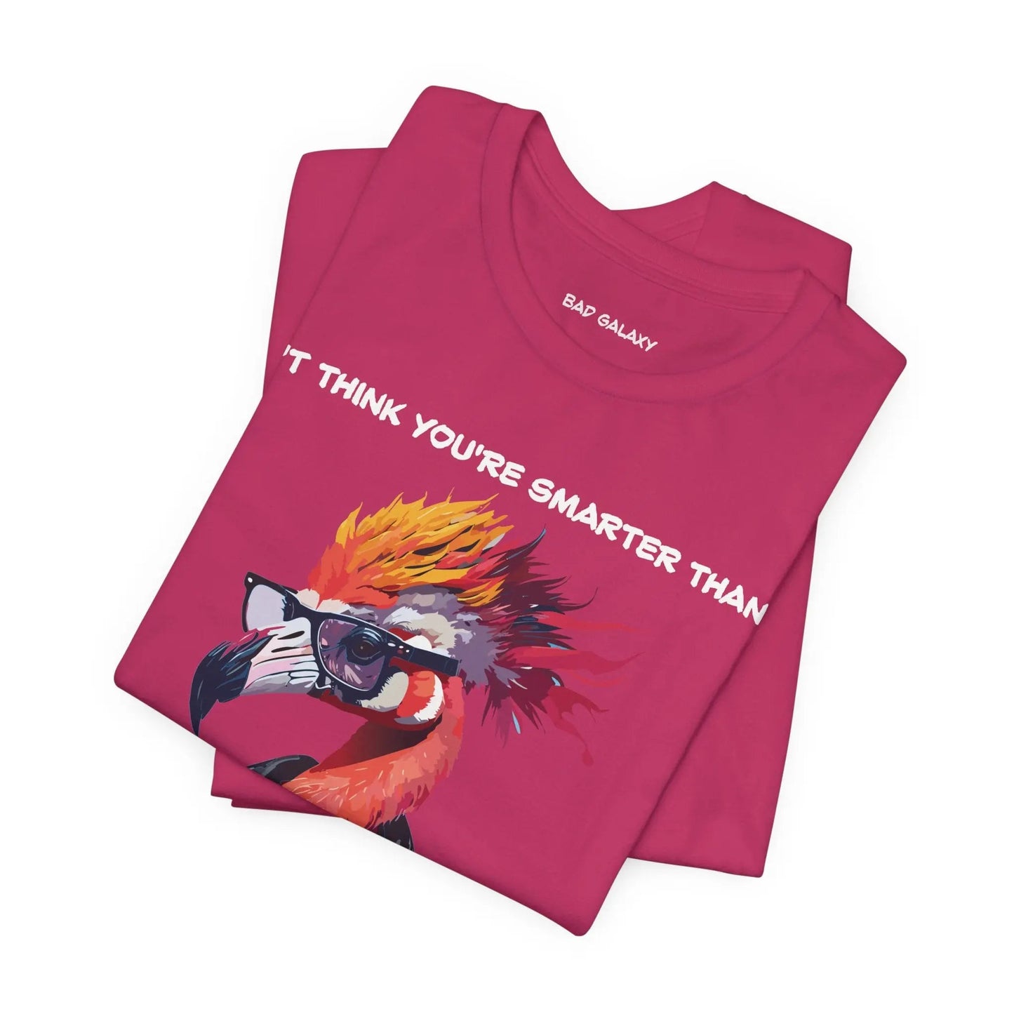 Animal T Shirt Made To Order In USA From Bad Galaxy With Eco Friendly Inks And 100 Percent Cotton
