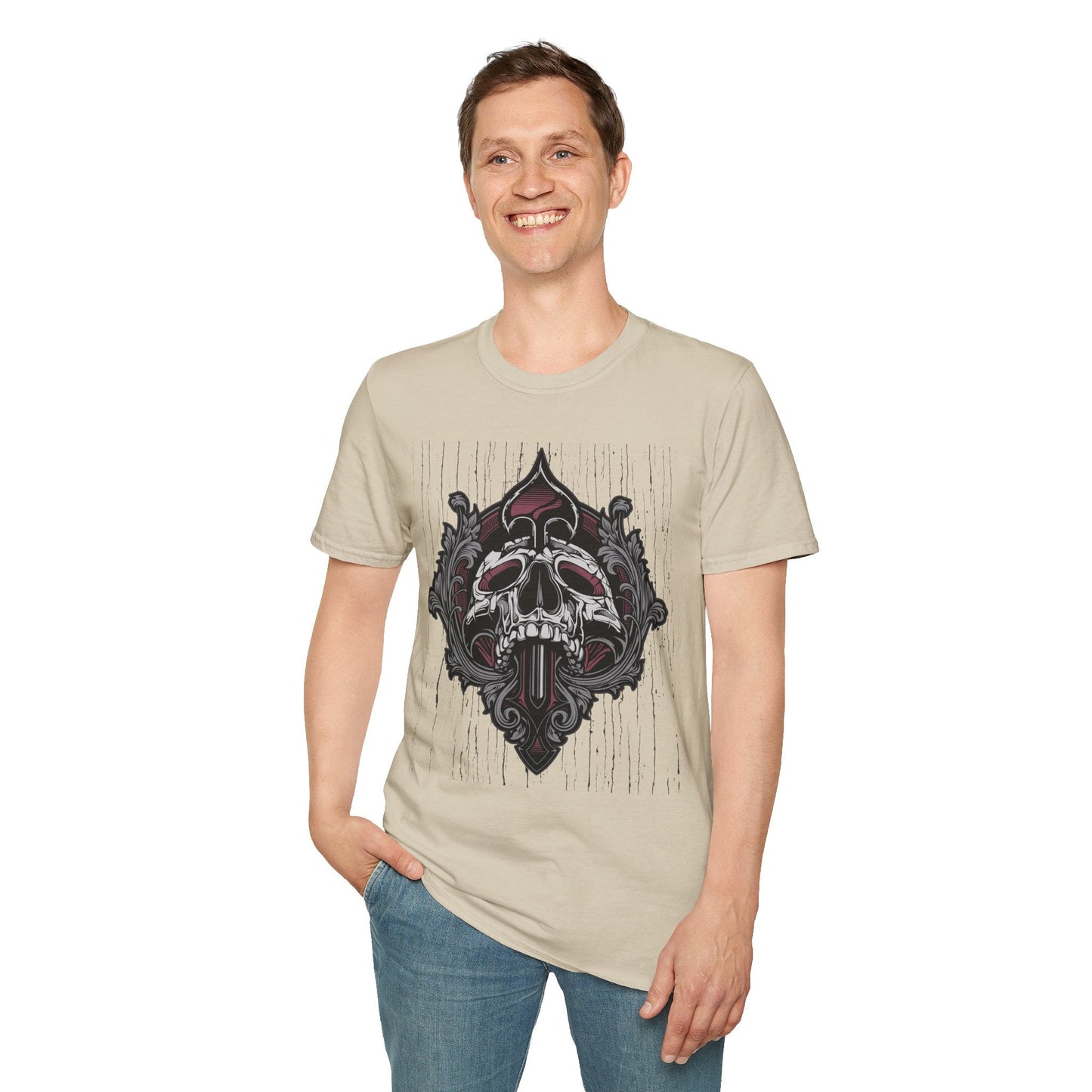 Art Design Shirt Unisex Graphic Tee 100 Percent Cotton Softstyle Premium Quality Gildan 64000