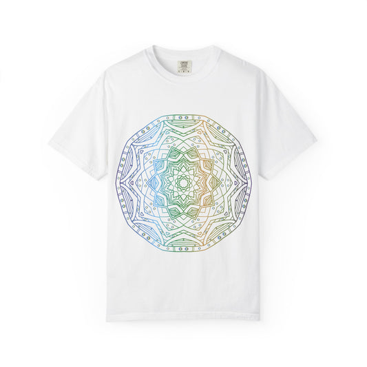 Camiseta unisex con estampado abstracto