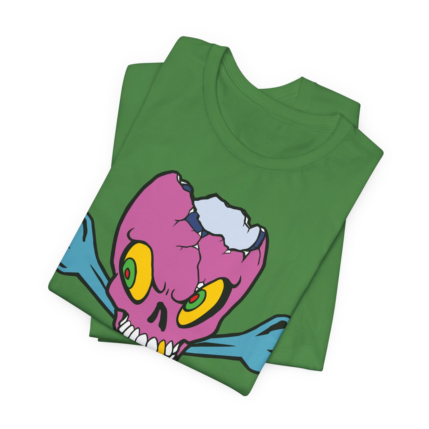 Purple Skull Graphic Design Tee, Skull Shirt, Vintage Tees, Art Design T-Shirt, Vintage Graphic Tee, Art Shirts with Skulls