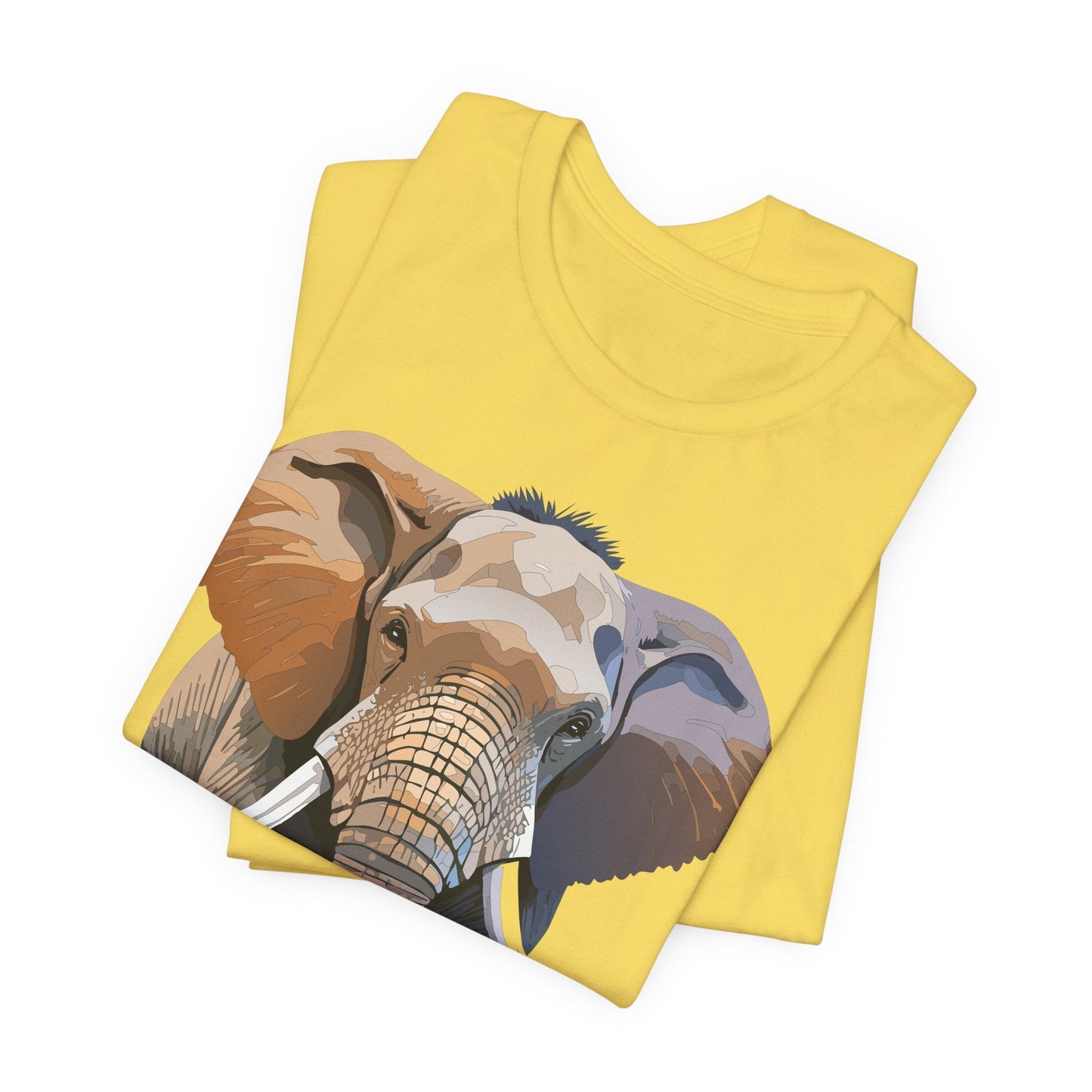Unisex Animal Art Design Tee Shirt With Wildlife Animals Short Sleeve Everyday Comfort