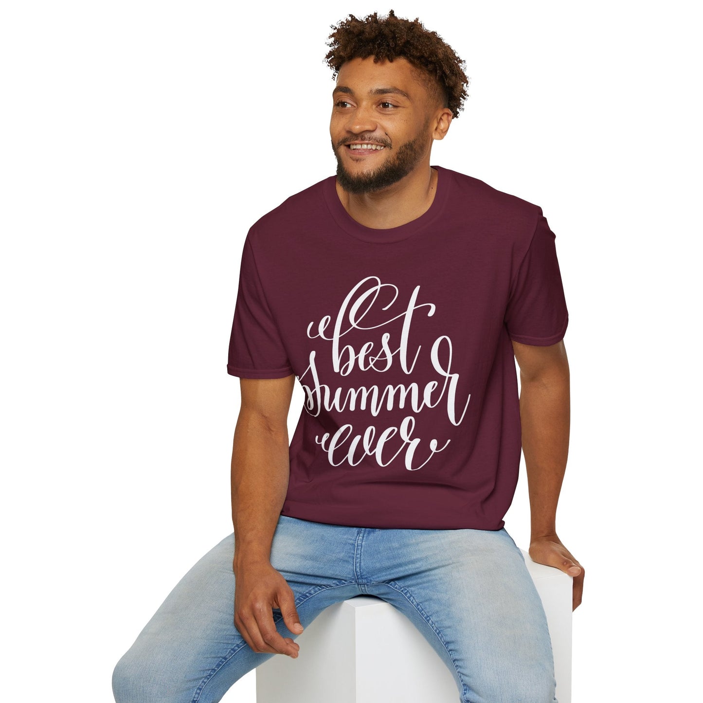 Positive Slogan T Shirts With Positive Words Tee Shirt With Good Quotes Unisex Gildan Softstyle 64000 Cotton Tee