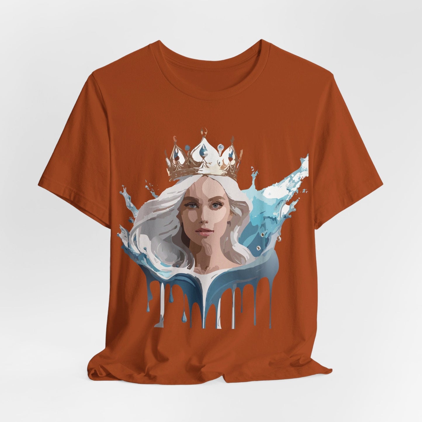 Queen Graphic T Shirt Unisex Jersey Short Sleeve Tee With Vintage Inspired Artwork Adelpha