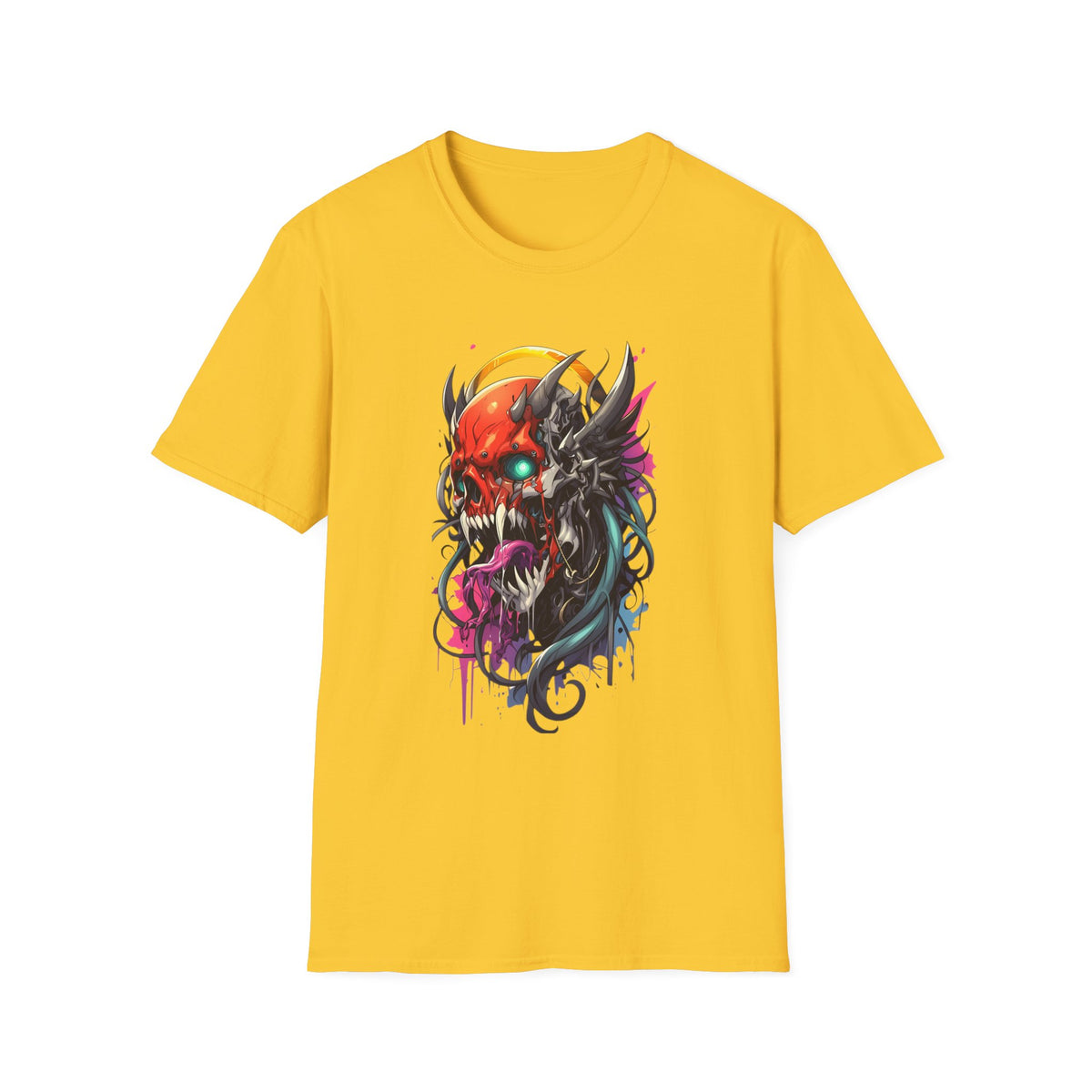 Skull Skeleton Graphic Tee Gildan Unisex 100 Cotton Tee Shirt h48