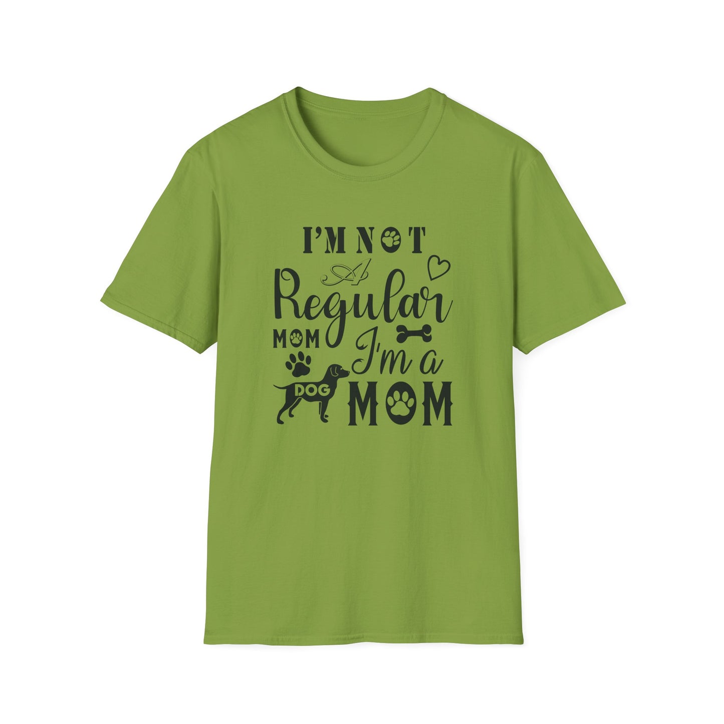 Dog Mom Pet Lover Graphic Unisex Cotton T-Shirt