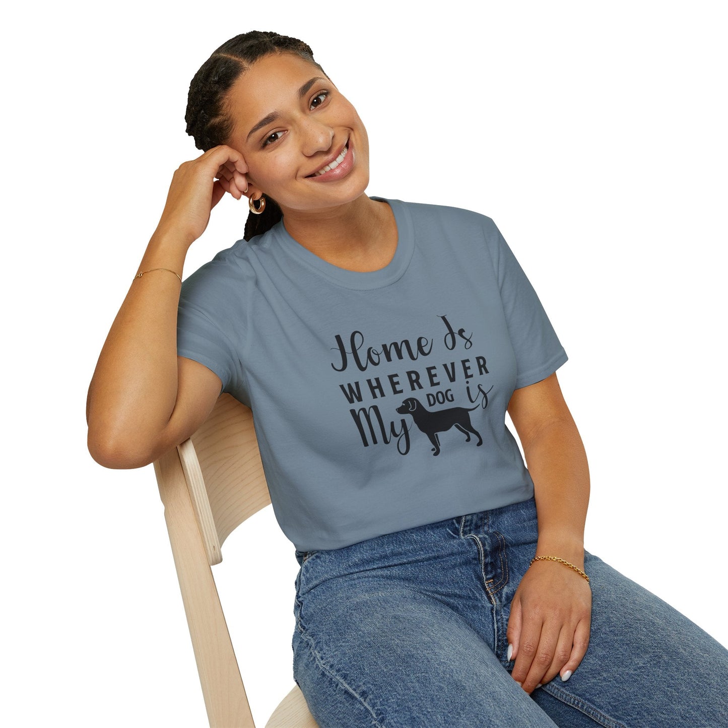 Dog Slogan T Shirts With Funny Quotes Unisex Tee Gildan Softstyle 64000 100 Percent Ring Spun Cotton Comfort