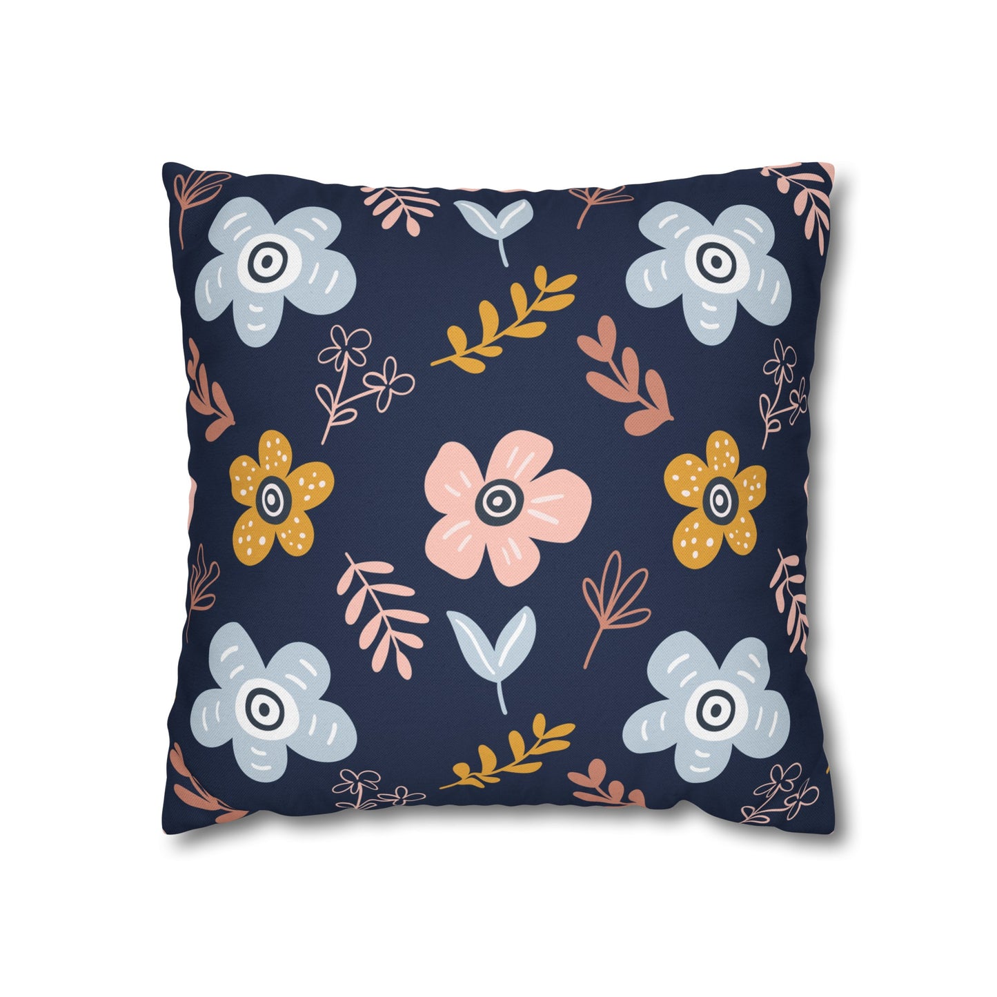 Floral Poly Pillowcase