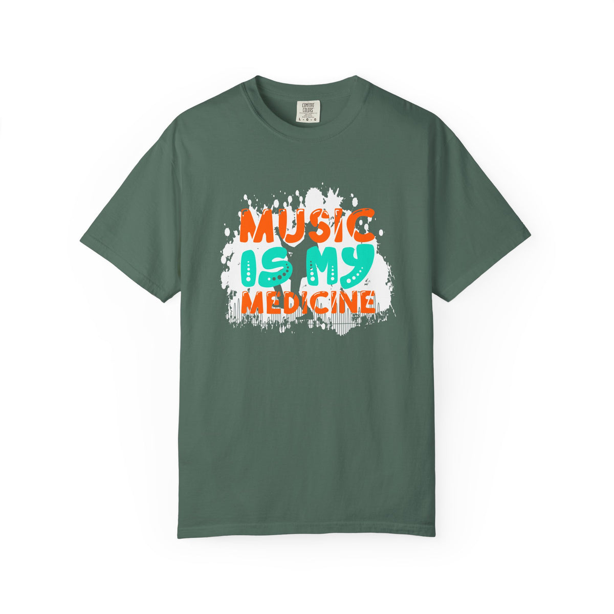 Music Is My Medicine T-shirt Music Lover Graphic Band Unisex Cotton Tee 068