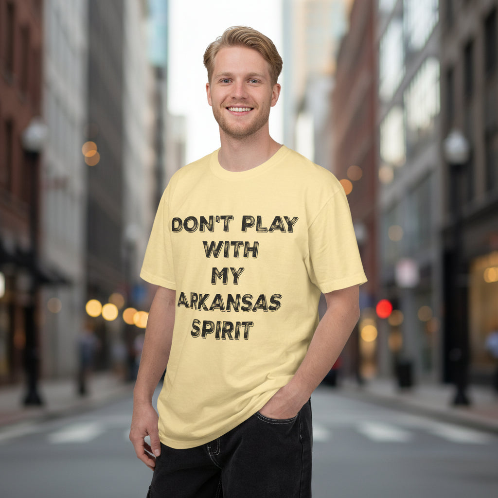 Arkansas Spirit Graphic Unisex 100 Cotton T-Shirt c4