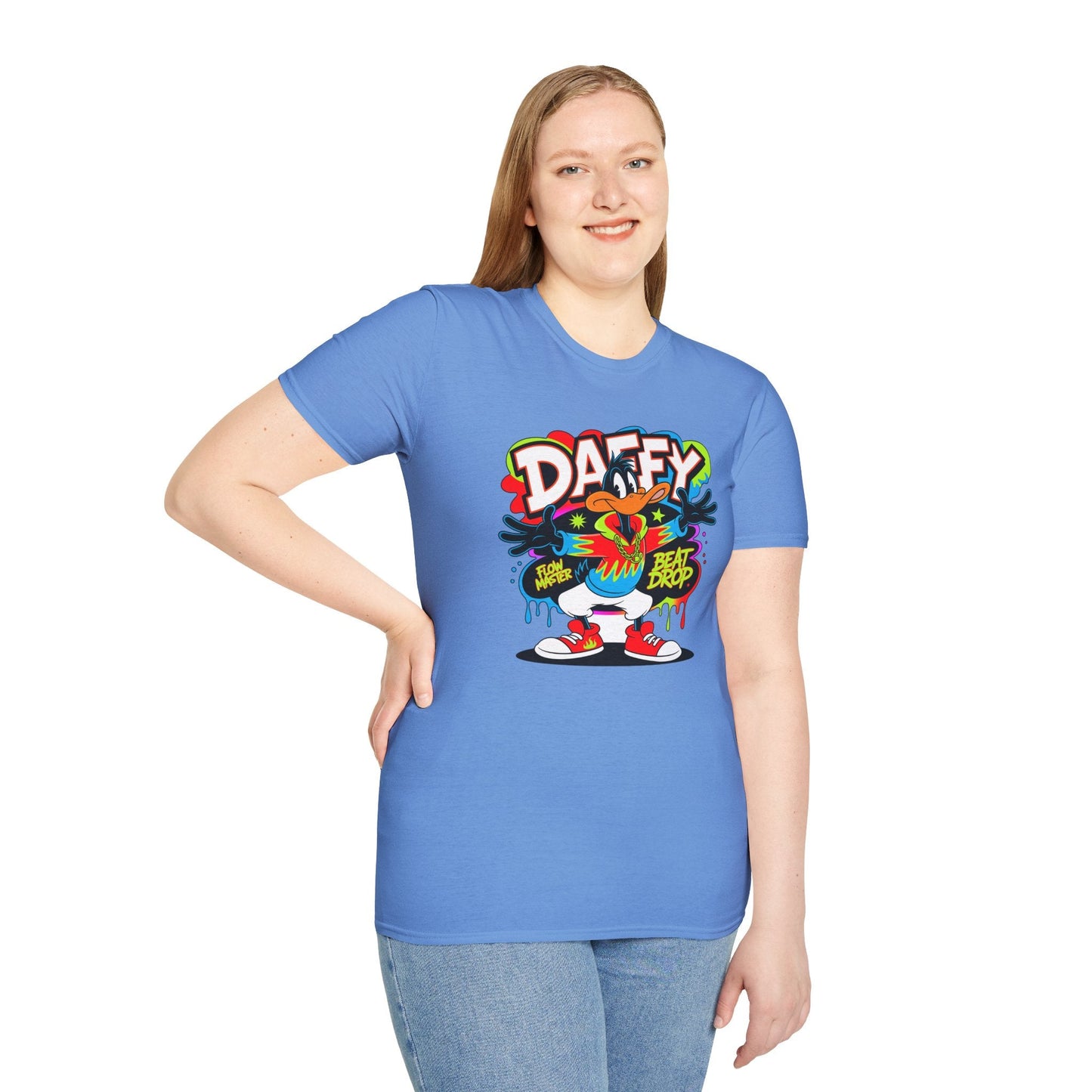 Funny Cartoon Animals T Shirt Unisex Softstyle Tee With Animation Design Gildan 64000