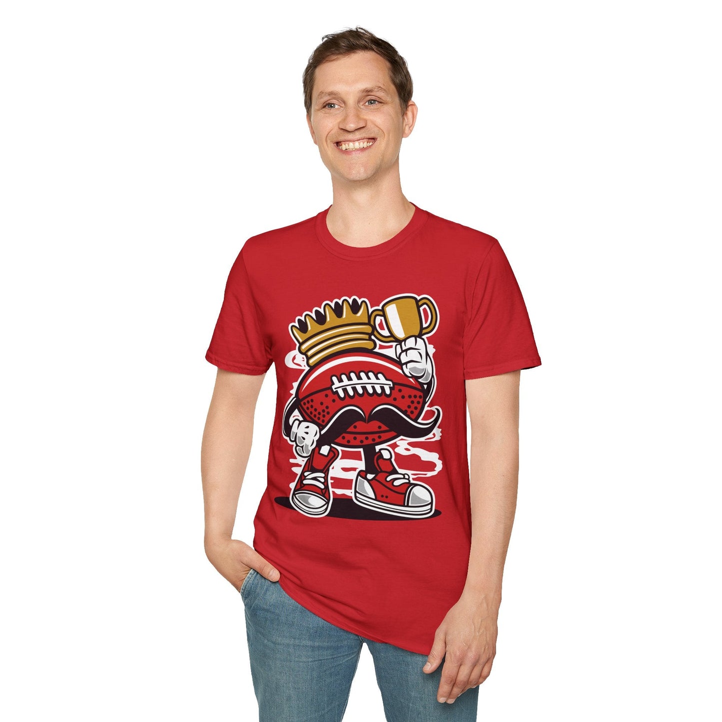 Cartoon T Shirt Animation T Shirt Funny Graphic Tee Unisex Softstyle Gildan 64000 Ringspun Cotton