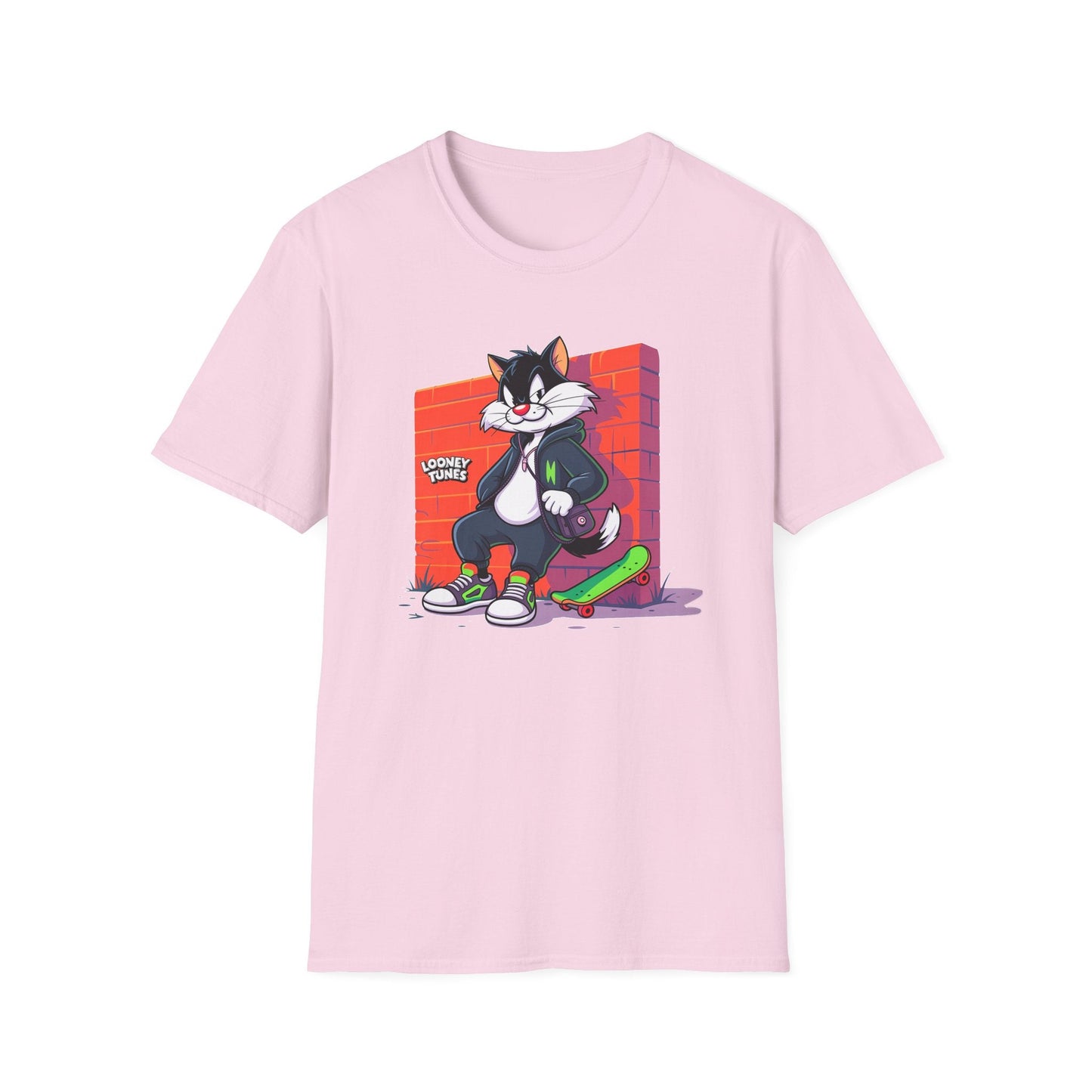 Cartoon T Shirt With Animation Design Unisex Softstyle Graphic Tee Funny Animals