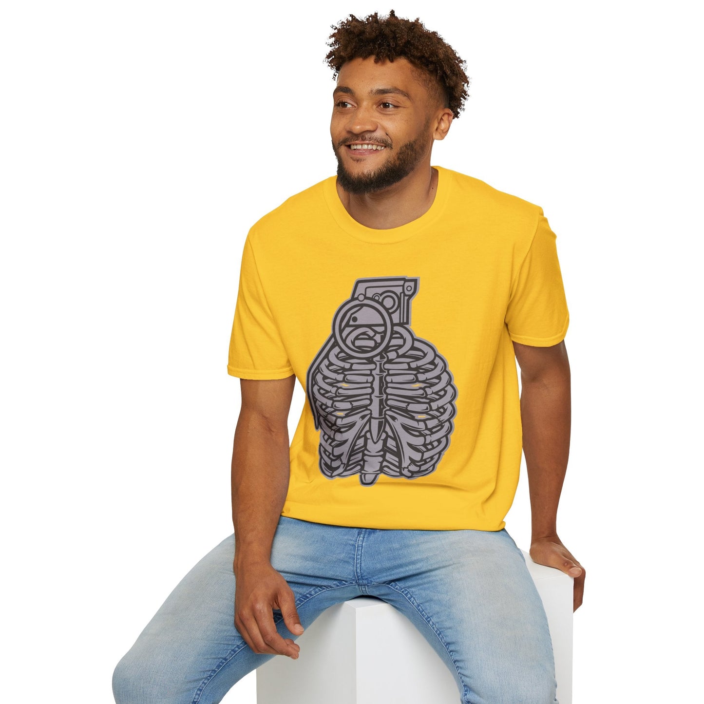 Cartoon T Shirt Animation T Shirt Funny Tee Shirt Unisex Gildan Softstyle 64000 Cotton