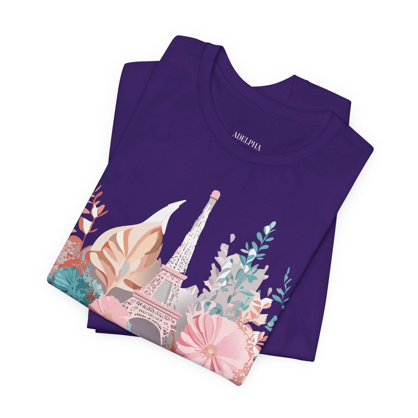 Unisex Paris Graphic T Shirt By Adelpha Vintage Inspired Art Tee Short Sleeve Casual Wear