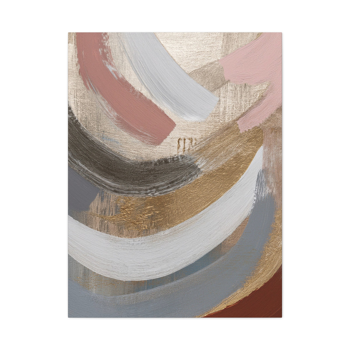 Abstract Pastel Painting Print Canvas 20x24,20x30,24x30 24x32,24x36,30x40 32x48,36x48,40x60 Pine-Wood Inner Frame ABS-90