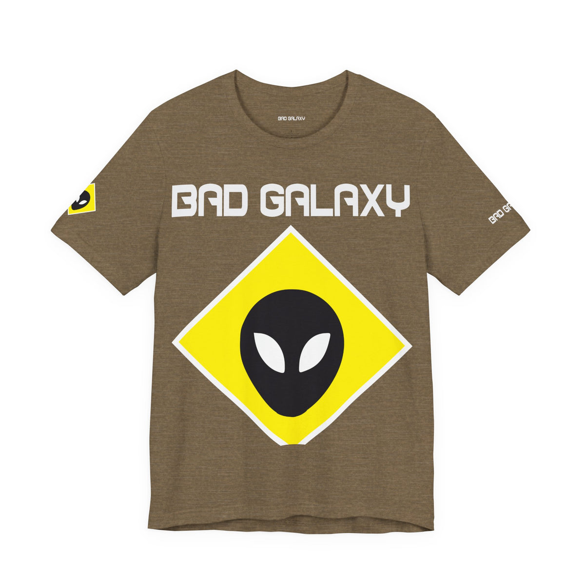 Alien Graphic Unisex Cotton Bella+Canvas Tee with Art Design b59