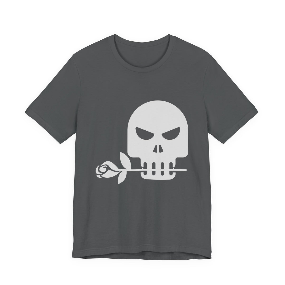 Camiseta unisex de algodón con calavera