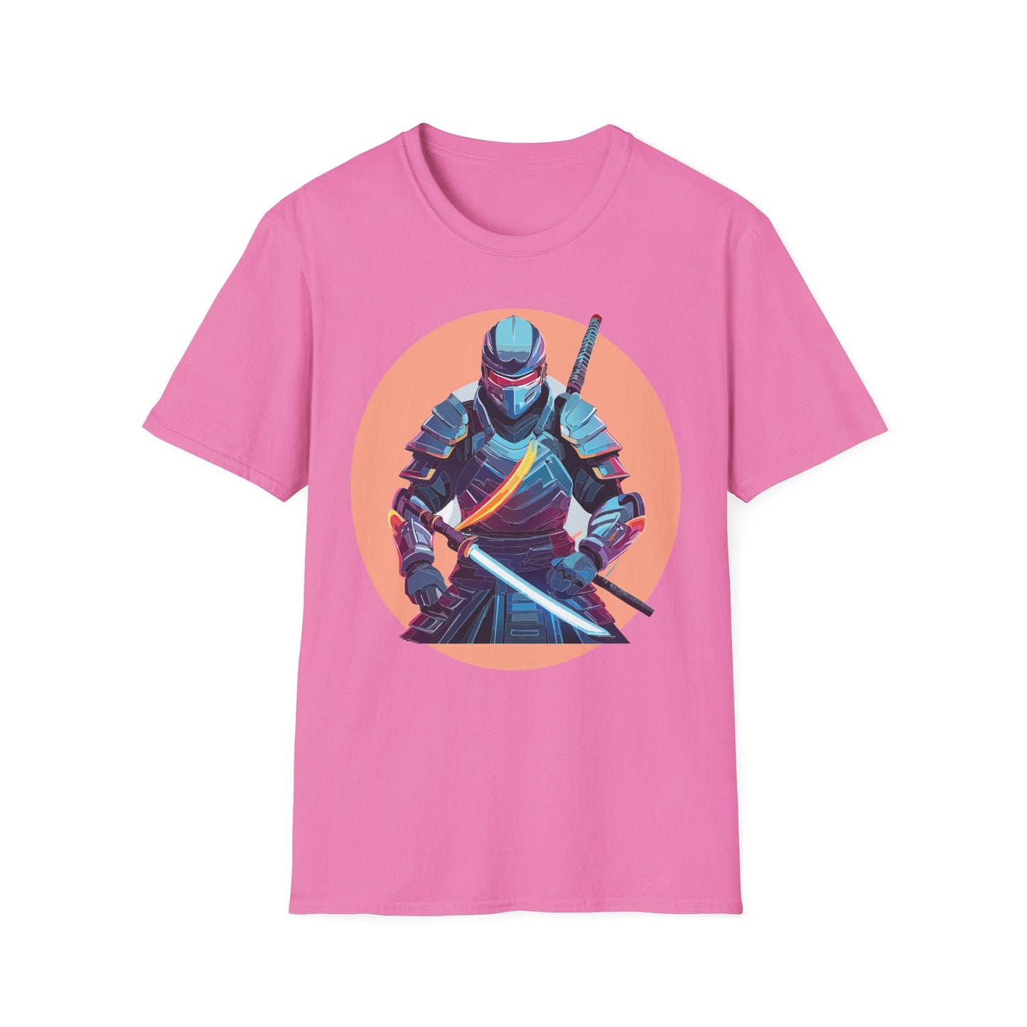 Samurai Shirt Unisex T Shirt 100 Percent Ring Spun Cotton Softstyle Tee Gildan 64000