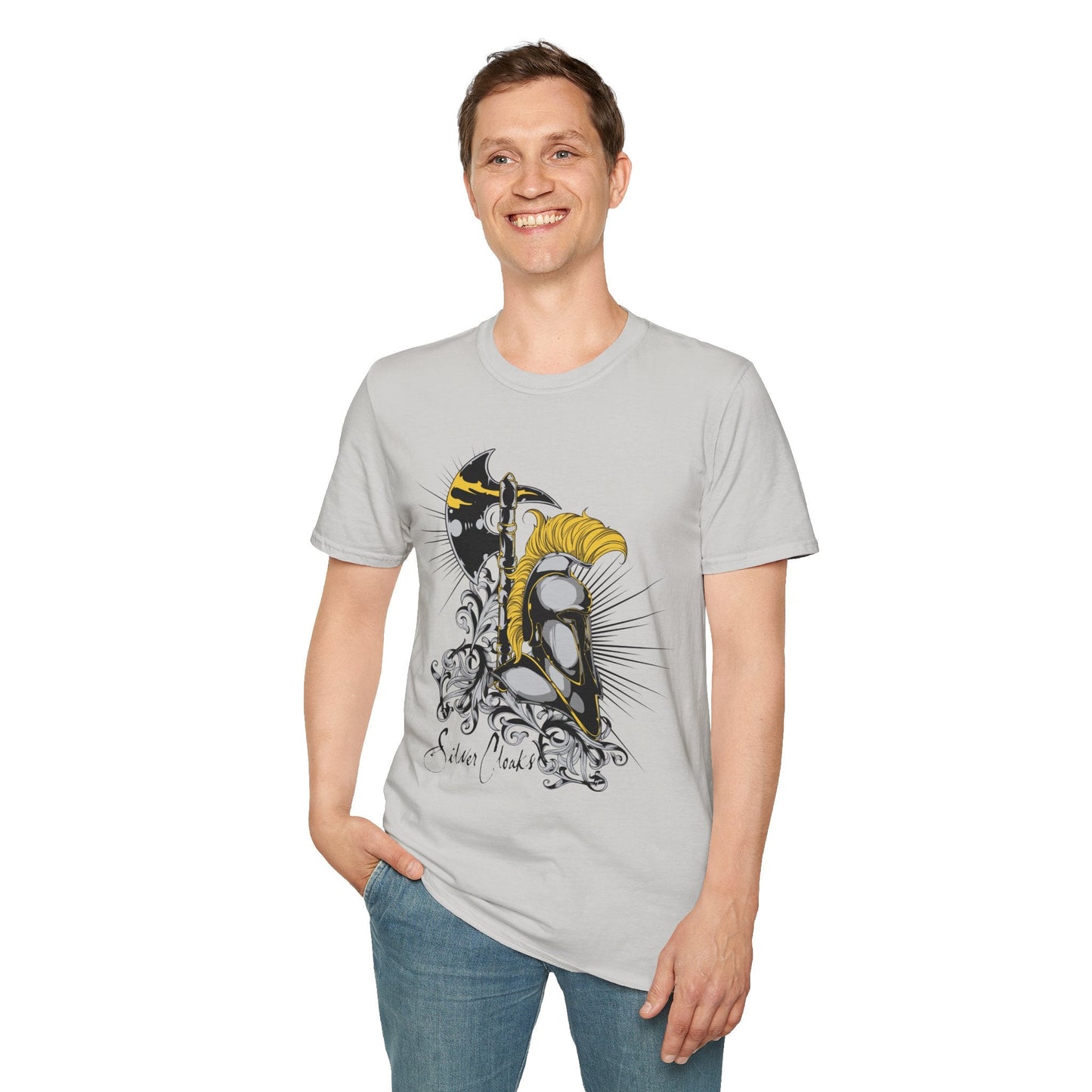 Unisex Art Graphic Shirt 100 Percent Ring Spun Cotton Softstyle Tee For Everyday Comfort And Style
