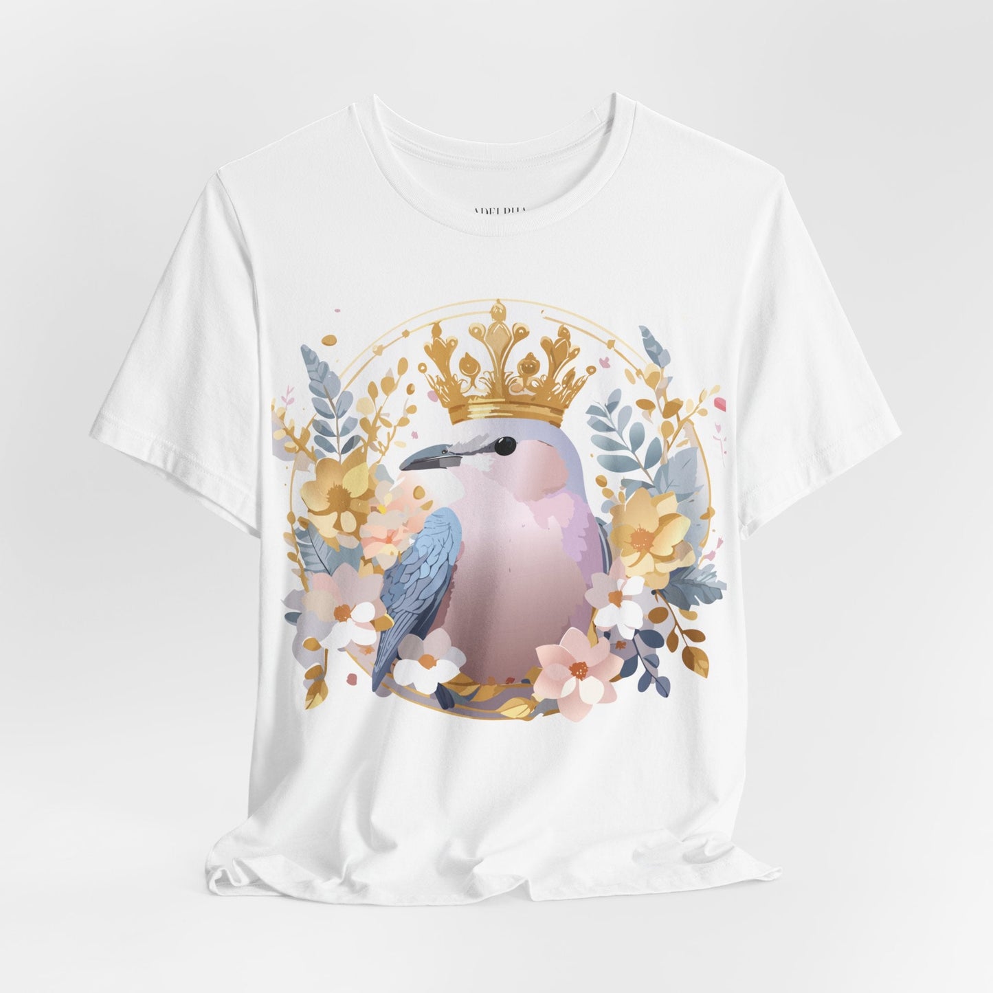 Adelpha Medallion Graphic Tee Unisex Short Sleeve Vintage Inspired Artwork Shirt