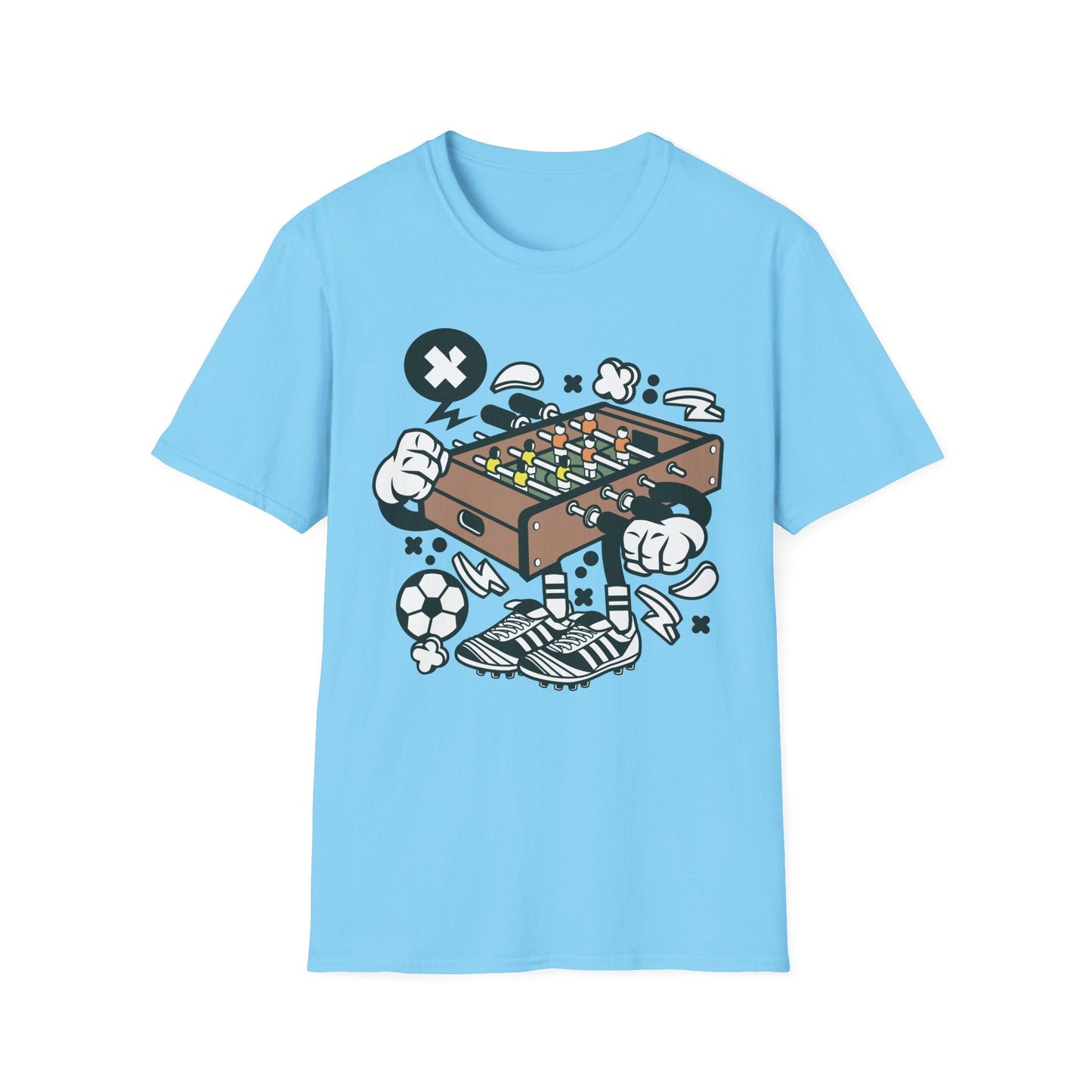 Funny Cartoon T Shirt Animation Tee Unisex Softstyle 64000 Ring Spun Cotton Premium Lightweight