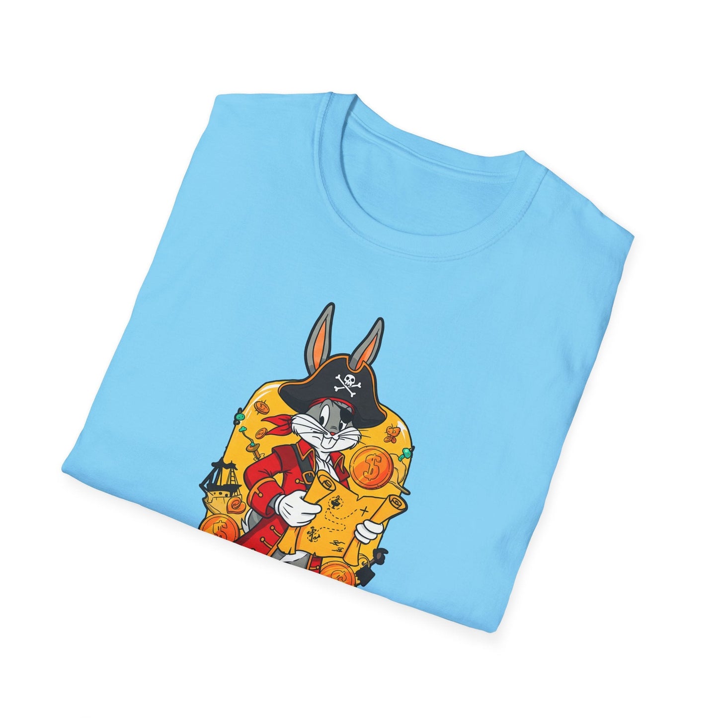 Bugs Bunny Shirt Unisex T Shirt Cartoon Design Animation Tee Gildan Softstyle 64000