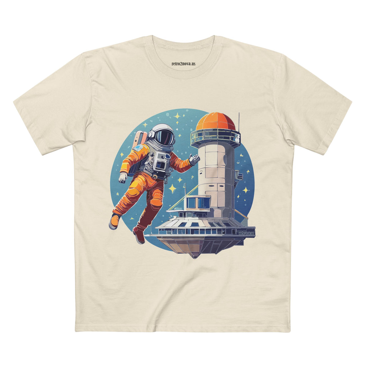 Cosmos Astronaut Graphic Tee Staple Unisex 100 Cotton Tee Shirt - CS-11