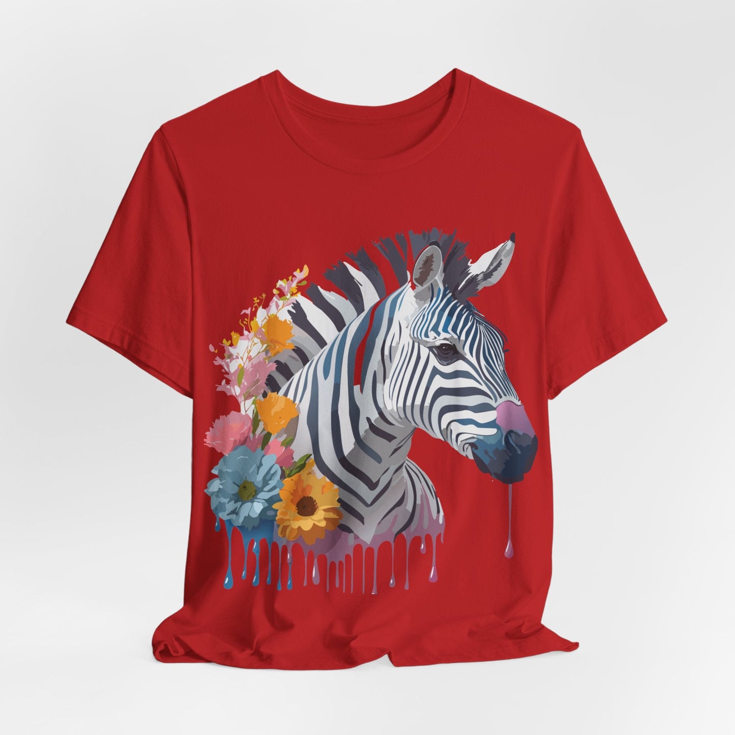 Adelpha Zebra Graphic T Shirt Unisex Vintage Inspired Art Short Sleeve Premium Soft Cotton