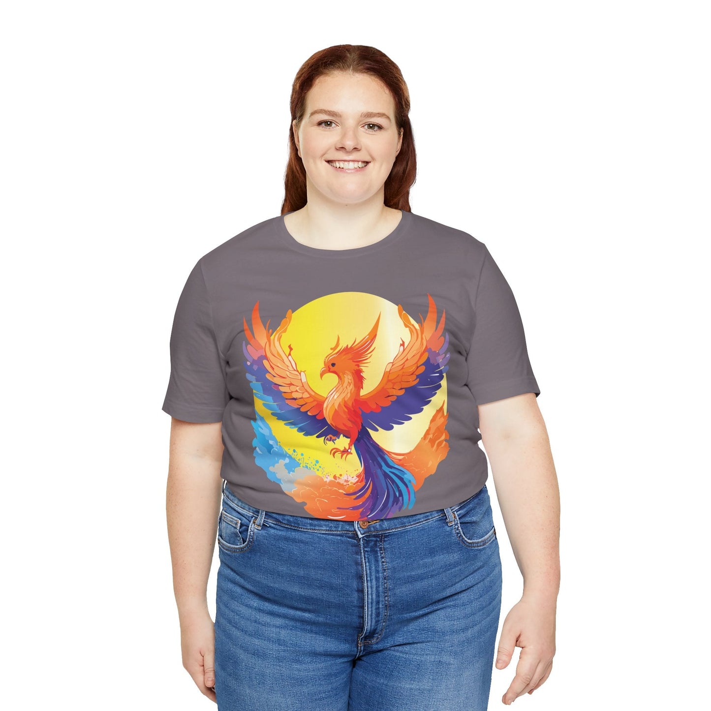 Unisex Animal Print Tee Shirt With Art Design Wild Animals Short Sleeve Comfort Fit