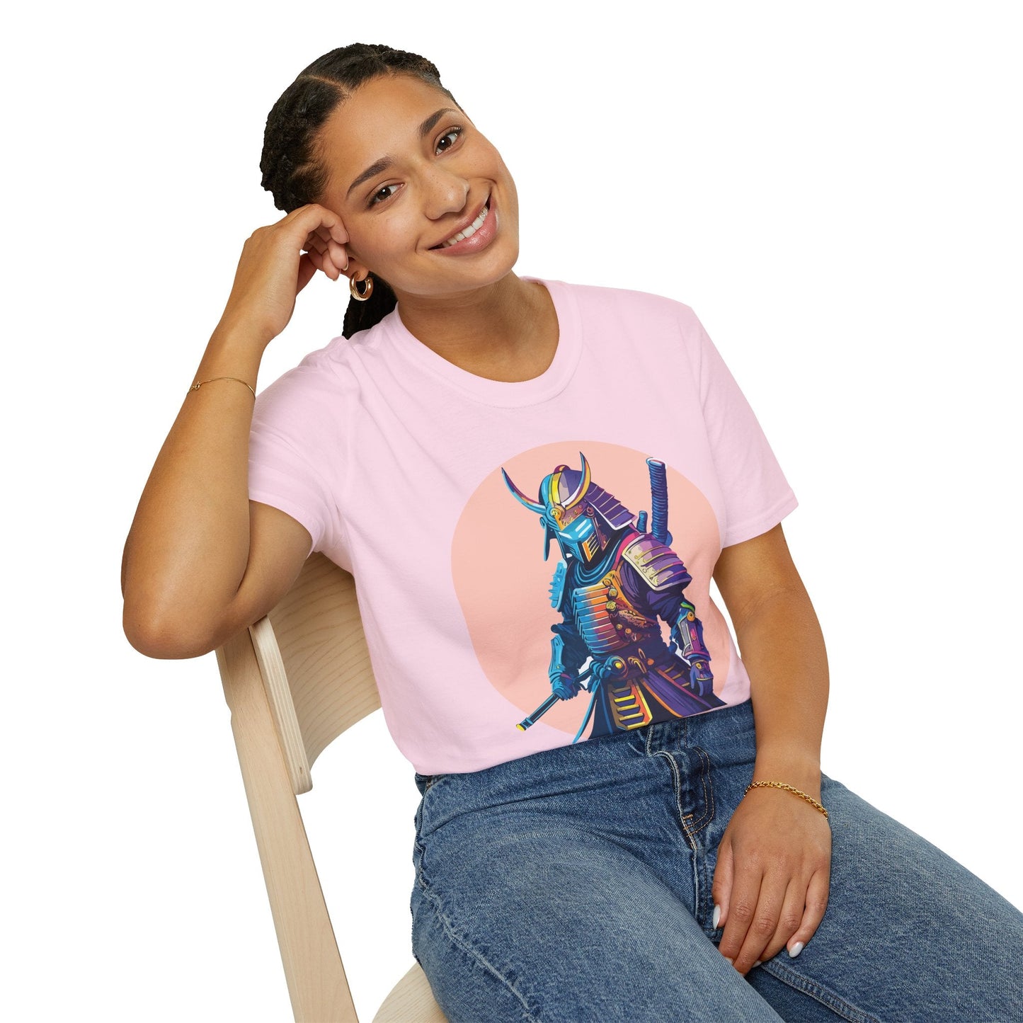 Samurai Shirt Unisex Gildan Softstyle Cotton Tee For Everyday Comfort And Style All Day