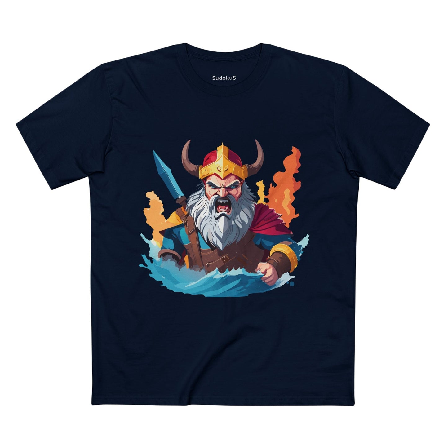 Viking Graphic Unisex 100 Cotton Staple Tee 23