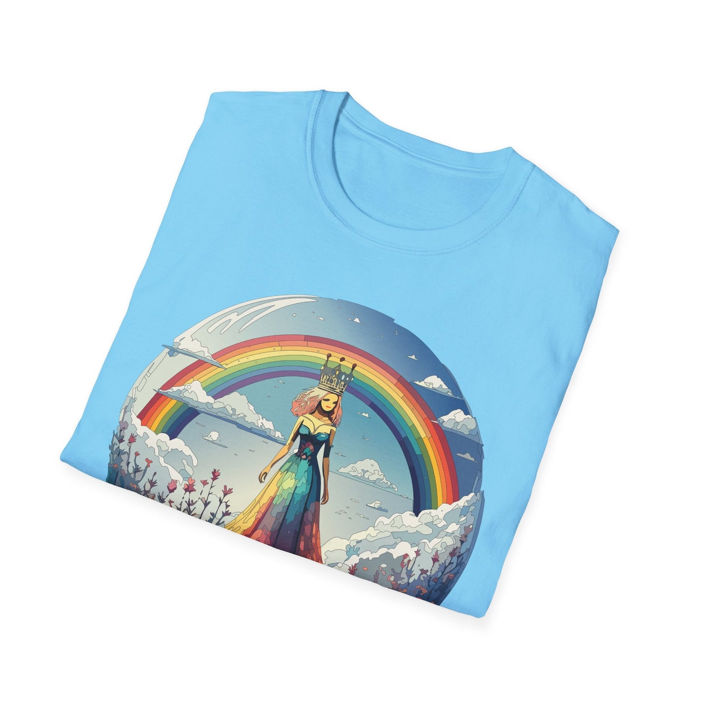 Womens Graphic T Shirt Art Design Tee Softstyle 64000 100 Percent Cotton Comfort