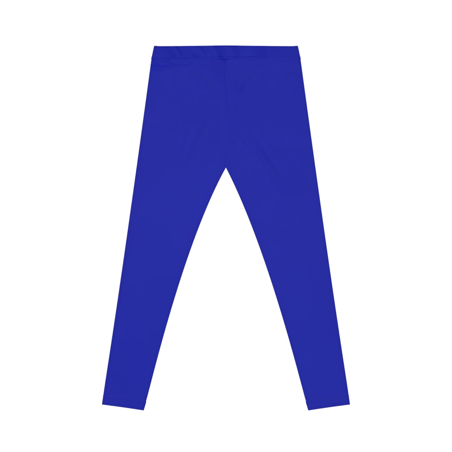 Vivid Royal Color Women's Poly-Span Casual Leggings XS-2XL