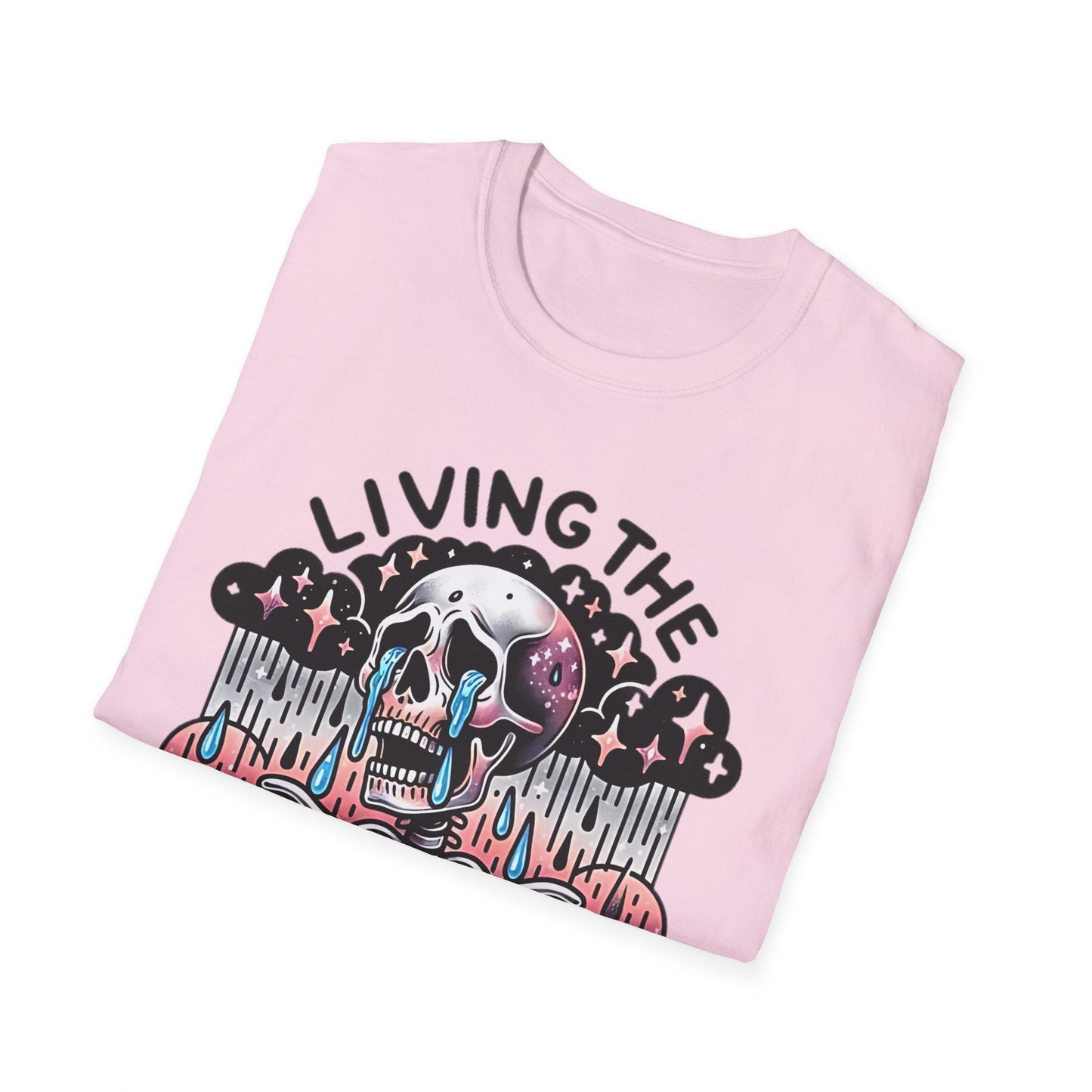 Skull Graphic Unisex Cotton T-shirt with Skeleton Artwork Design 12