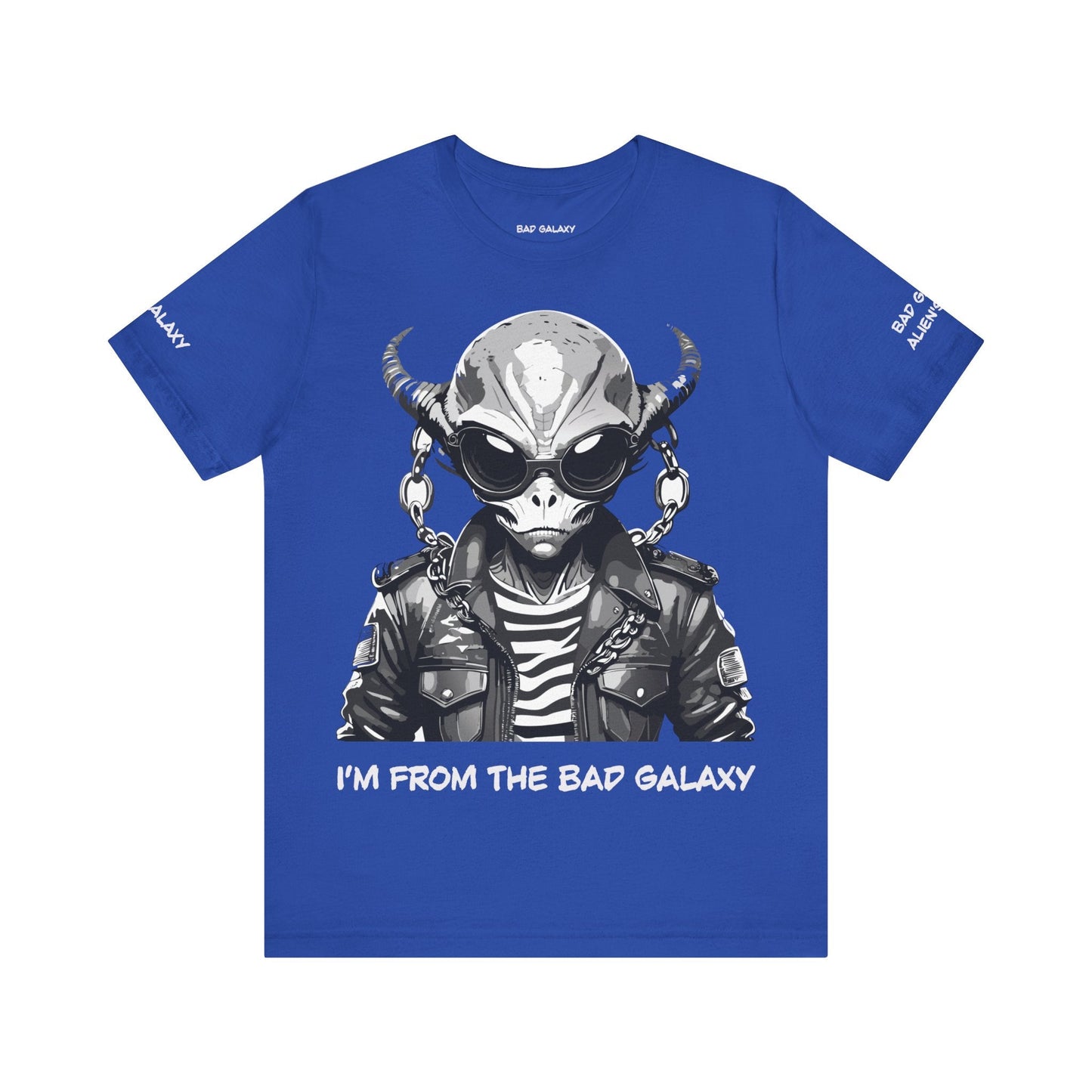 Alien T Shirt From Bad Galaxy Graphic Tee With Free Shipping Lightweight 100 Cotton USA Made