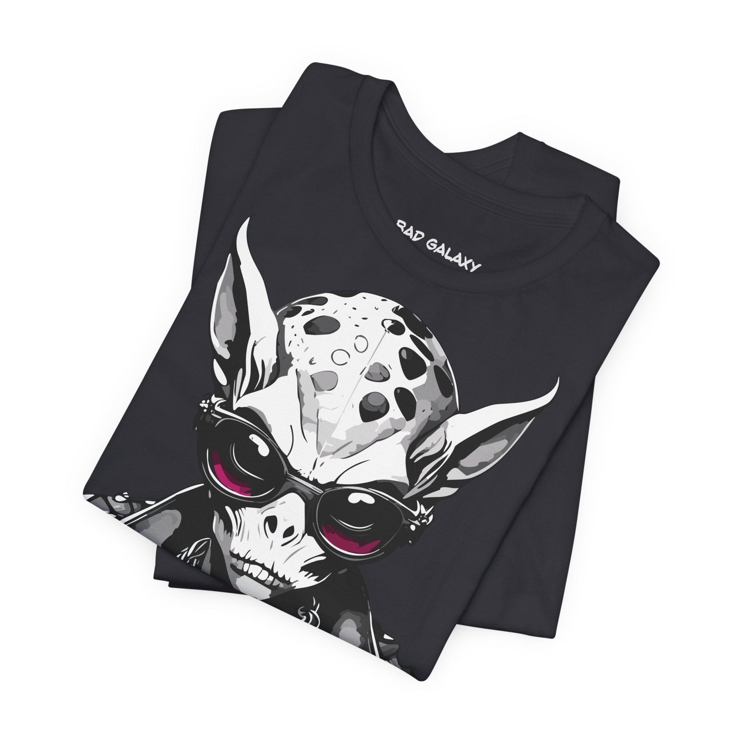 Alien Tee Shirt From Bad Galaxy Made To Order 100 Percent Cotton With Eco Friendly Inks